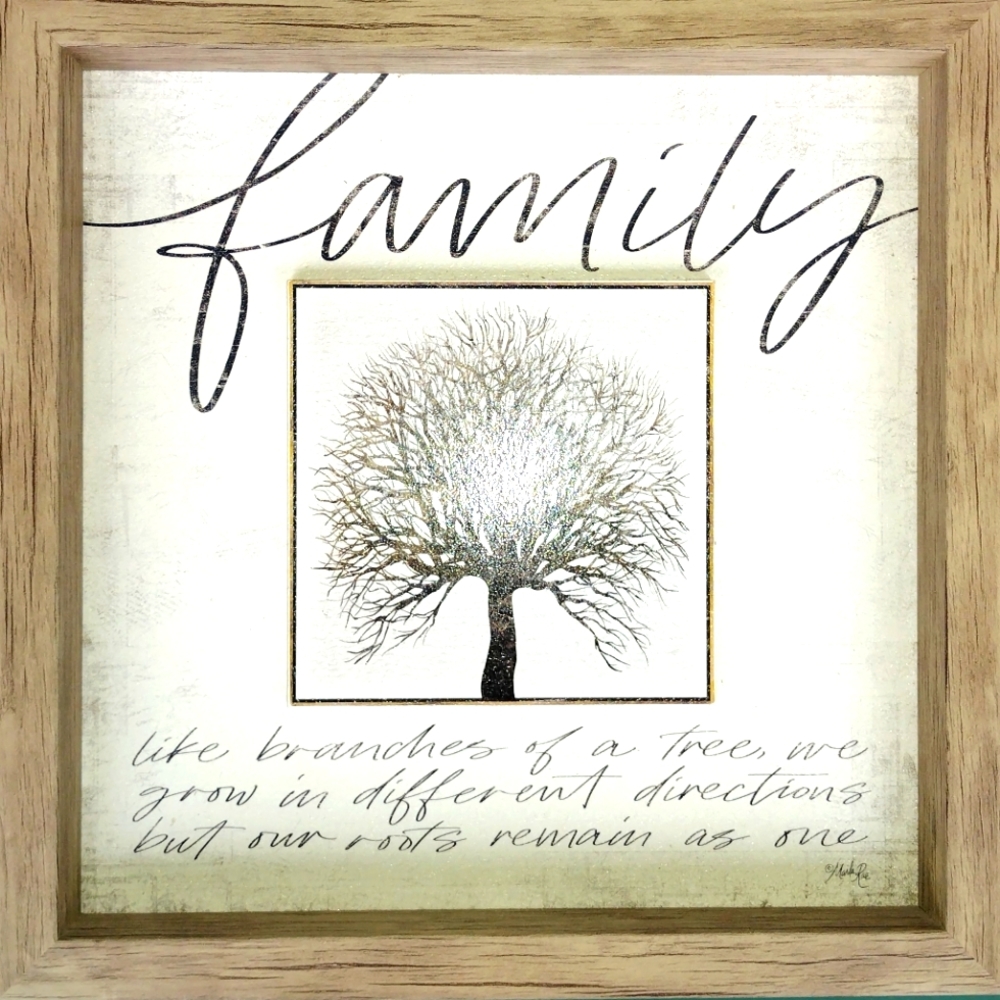 WALL ART FRAME. FAMILY,